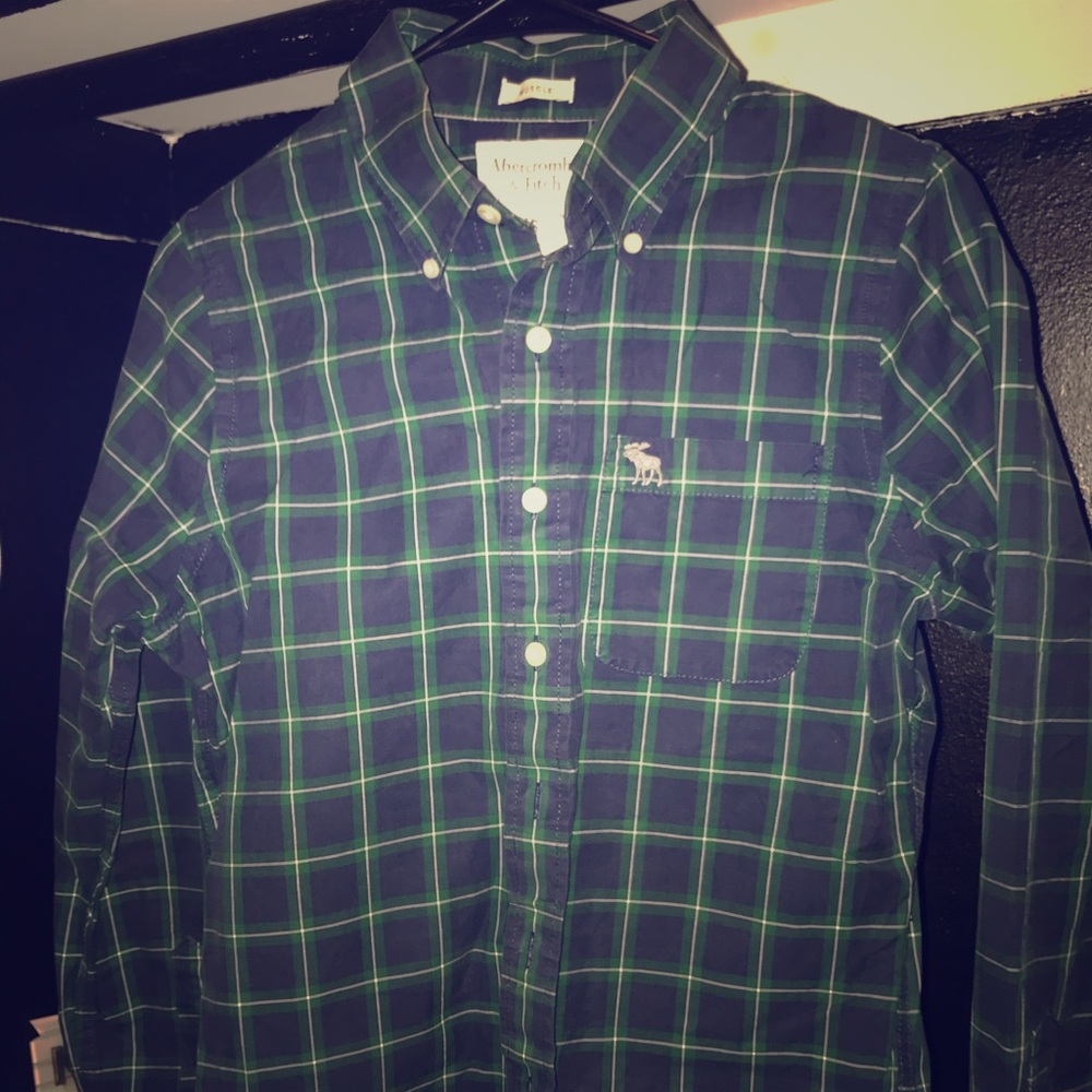 Plaid Button up